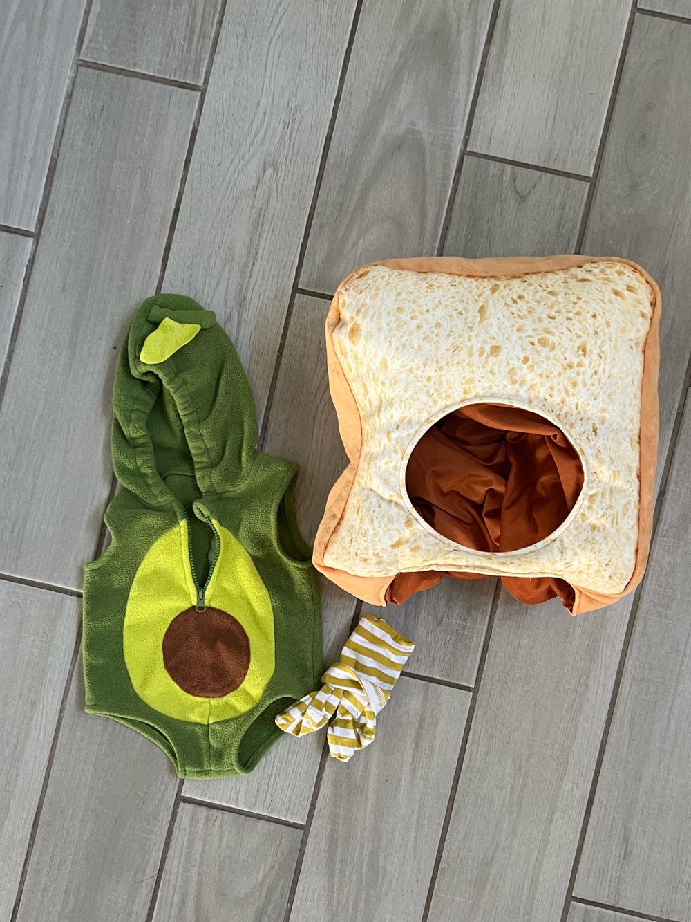 Avocado Toast Baby & Adult Halloween Costume (6-12mo)
